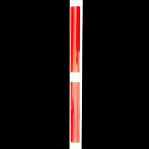 DELINEATOR 2 x RED & WHITE STRIP PIPE 2.000 Meters