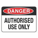 AUTHORISED USE ONLY