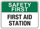 First Aid Station Sign