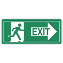 EXIT (RIGHT ARROW)