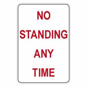 NO STANDING ANYTIME (CL)