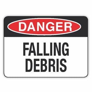 DANGER FALLING DEBRIS (CL)