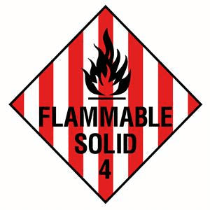 FLAMMABLE SOLID 4 (CL)