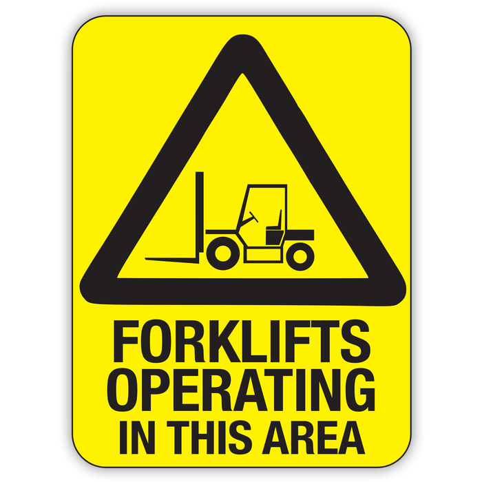 FORKLIFTS OPERATING IN THIS AREA (CL)