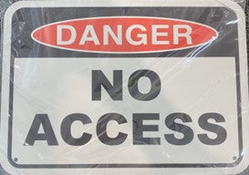 Buy DANGER NO ACCESS (CL) Online | Custom Sign | Safety Signs Australia