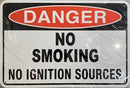 DANGER, NO SMOKING, NO IGNITION SOURCES (CL)