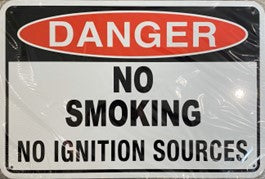 DANGER, NO SMOKING, NO IGNITION SOURCES (CL)