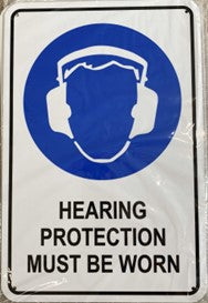 HEARING PROTECTION MUST BE WORN (CL)