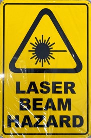 LASER BEAM HAZARD (CL)