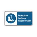 PROTECTIVE FOOTWEAR MUST BE WORN (CL)