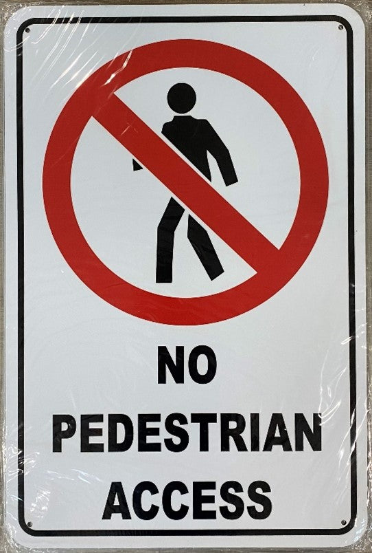 NO PEDESTRIAN ACCESS (CL)