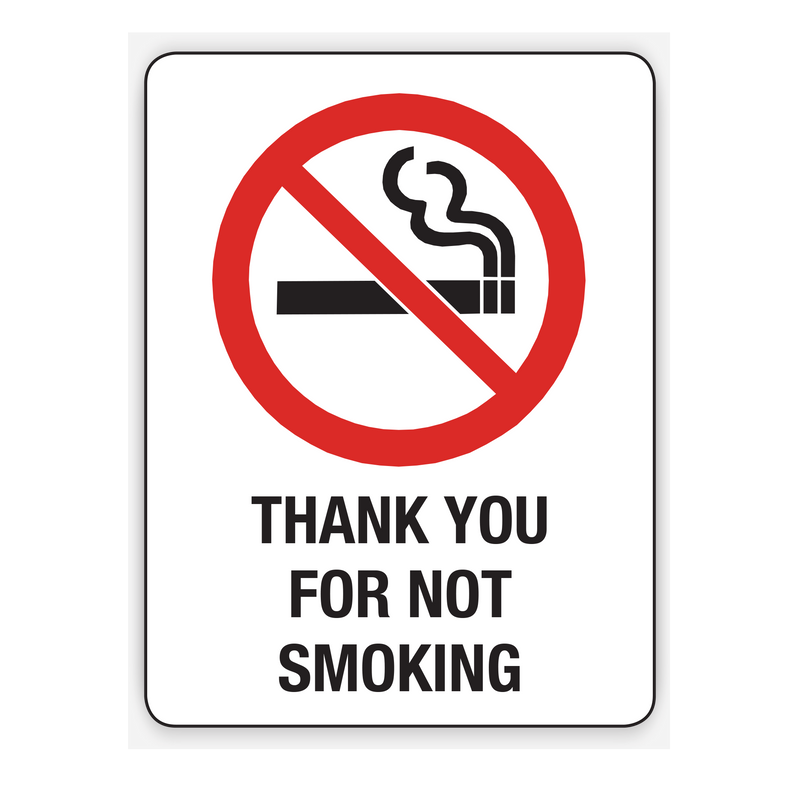 THANK YOU FOR NOT SMOKING (CL)