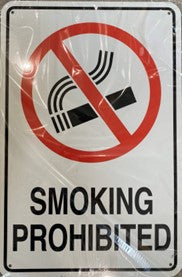 SMOKING PROHIBITED (CL)