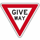 GIVE WAY SIGN Aluminium 750 x 750 Class 1