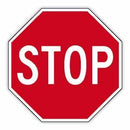 STOP SIGN Aluminium 600 x 600 Class 1