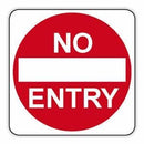 NO ENTRY SIGN Aluminium 450 x 450 Class 1