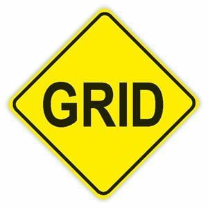GRID SIGN ALUMINIUM 600 x 600 Class 1
