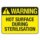 Hot Surface During Sterilisation Signs