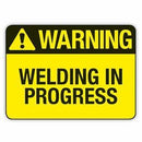 WELDING IN PROGRESS