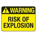 RISK OF EXPLOSION