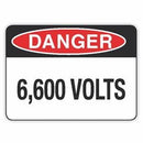 6,600 VOLTS