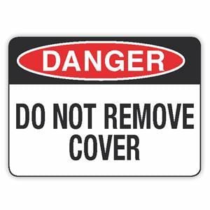 DO NOT REMOVE COVER