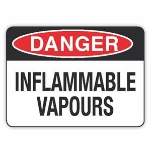 INFLAMMABLE VAPOURS