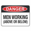 MEN WORKING (ABOVE OR BELOW)