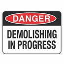 DEMOLISHING IN PROGRESS