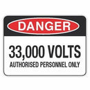 33,000 VOLTS