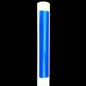 DELINEATOR BLUE & WHITE PIPE 2.000 Meters
