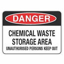 CHEMICAL WASTE STORAGE AREA