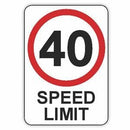 40 SPEED LIMIT 450 x 600 Class 1
