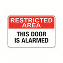 THIS DOOR IS ALARMED
