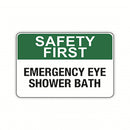 EMERGENCY EYE SHOWER BATH