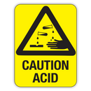 CAUTION ACID