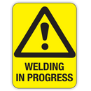 WELDING IN PROGRESS