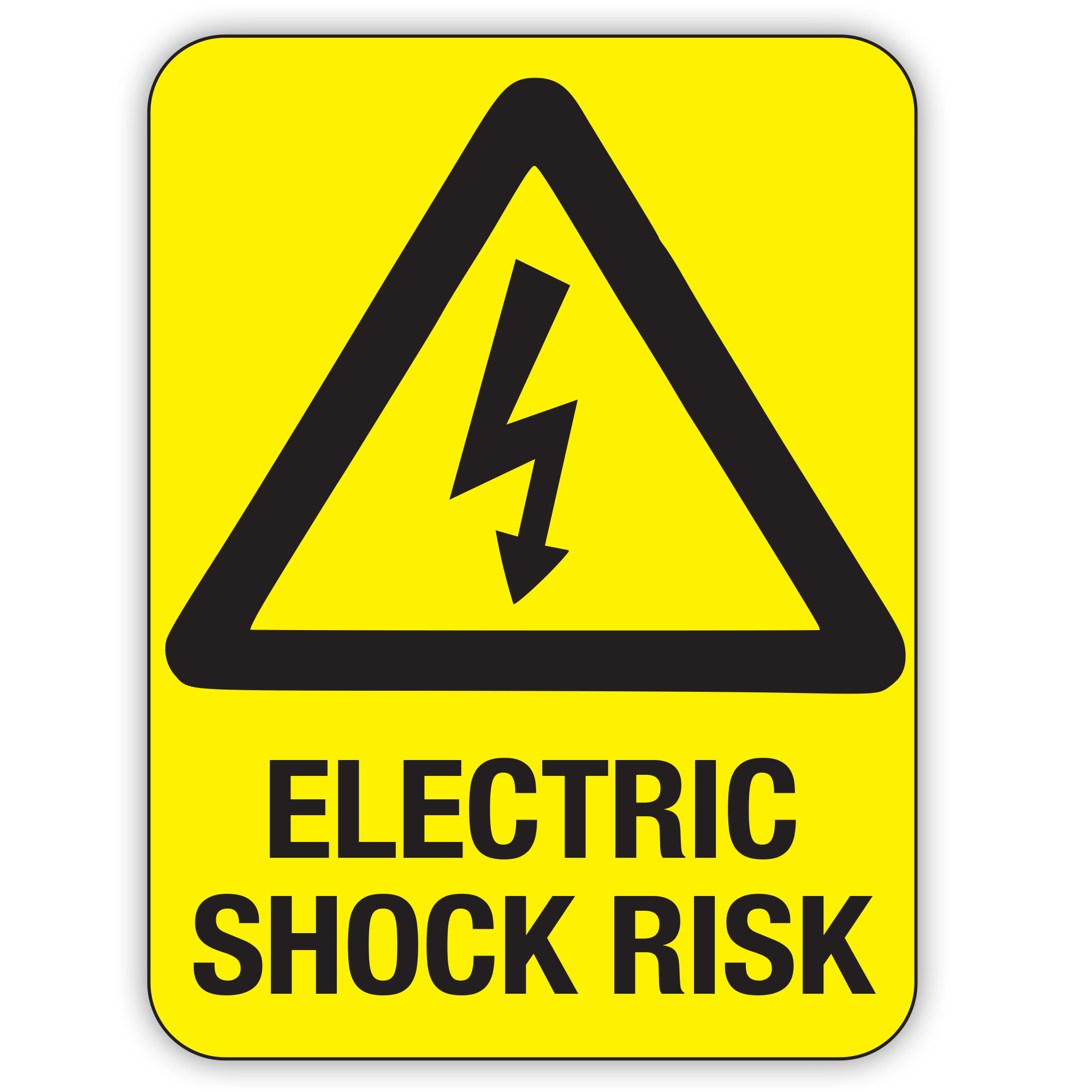 ELECTRIC SHOCK RISK