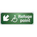 REFUGE POINT DOWN ARROW