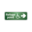 REFUGE POINT RIGHT ARROW