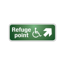 REFUGE POINT UP ARROW