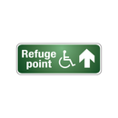 REFUGE POINT UP ARROW