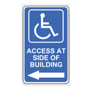ACCESS AT SIDE OF BUILDING