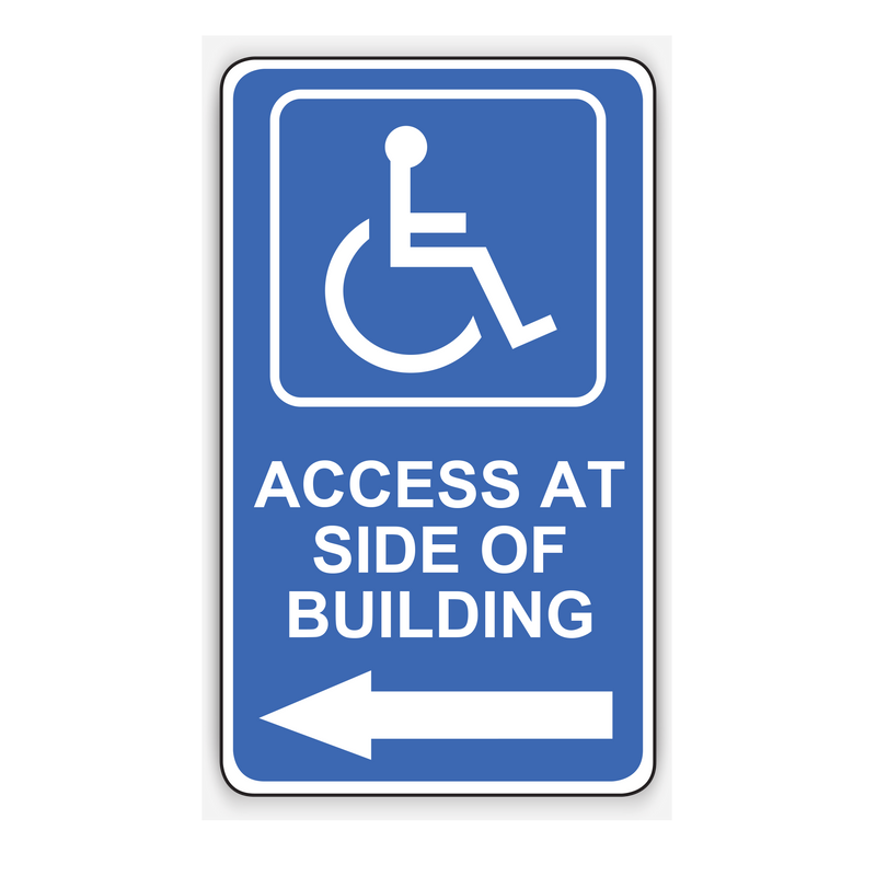ACCESS AT SIDE OF BUILDING