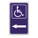 WHEELCHAIR LEFT ARROW