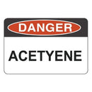 DANGER ACETYENE