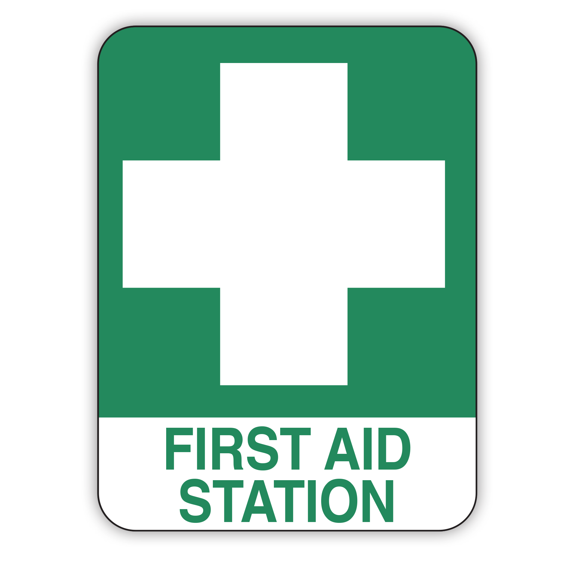 First Aid Station Sign