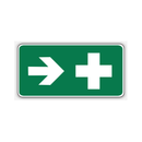 FIRST AID (RIGHT ARROW)