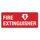 FIRE EXTINGUISHER DOWN ARROW