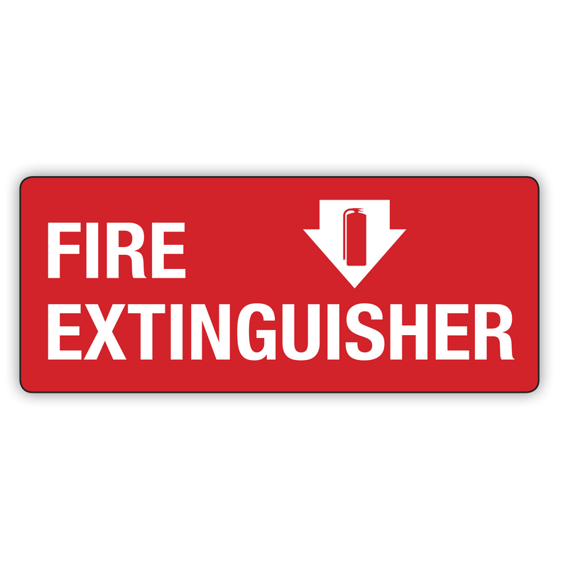 FIRE EXTINGUISHER DOWN ARROW